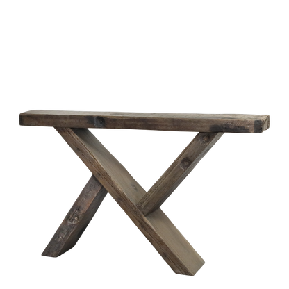 Chic Antique Återvunnet trä bord H77/L122/B22 cm natur