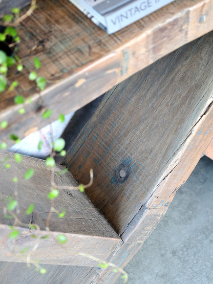 Chic Antique Återvunnet trä bord H77/L122/B22 cm natur