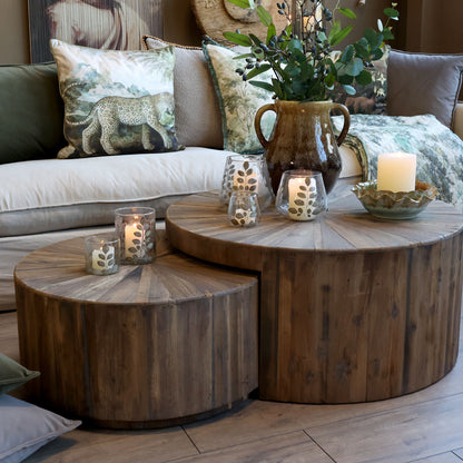 Chic Antique Bord Soffbord set om 2 I lager Augusti 2026