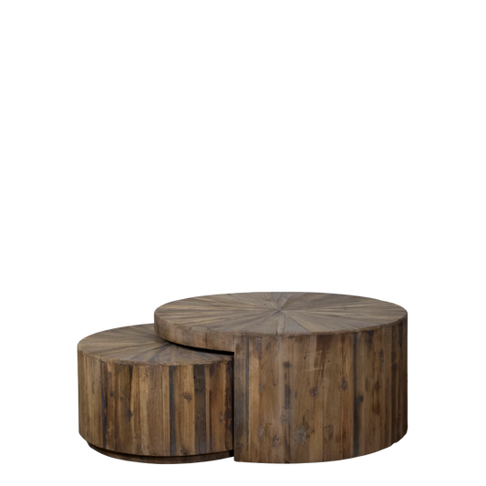 Chic Antique Bord Soffbord set om 2 I lager Augusti 2026
