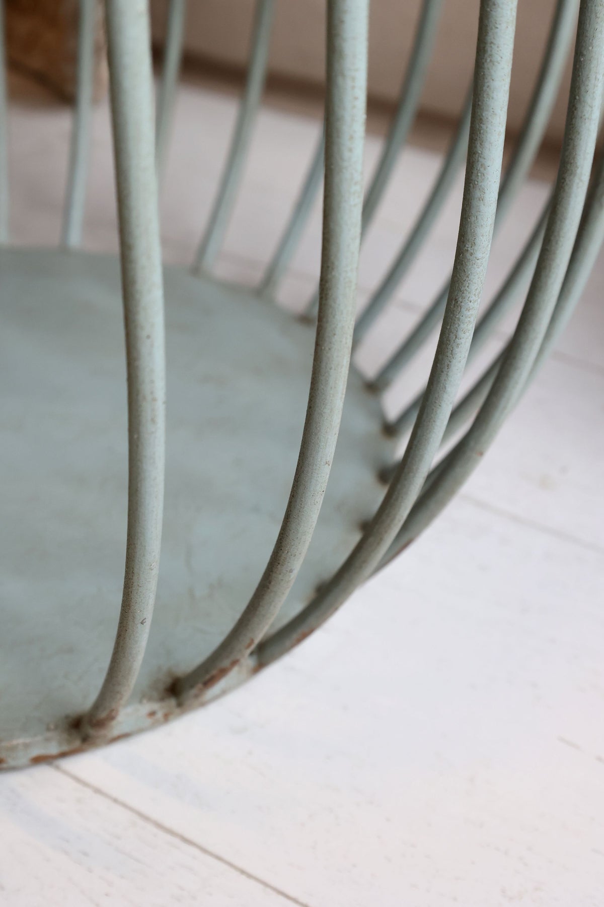 Chic Antique Soffbord med trälock, set om 2 Antikgrön