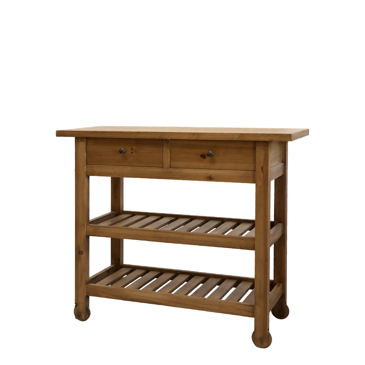 Chic Antique Avlastningsbord med hjul H85/L100/B40 cm