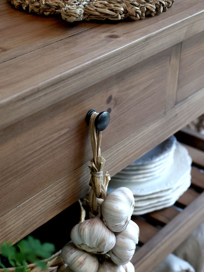 Chic Antique Avlastningsbord med hjul H85/L100/B40 cm