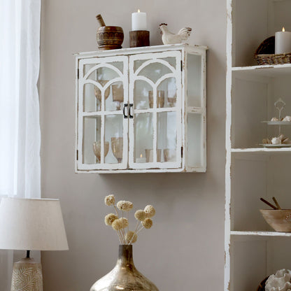 Chic Antique Väggskåp H62/L70/B20 cm antik creme
