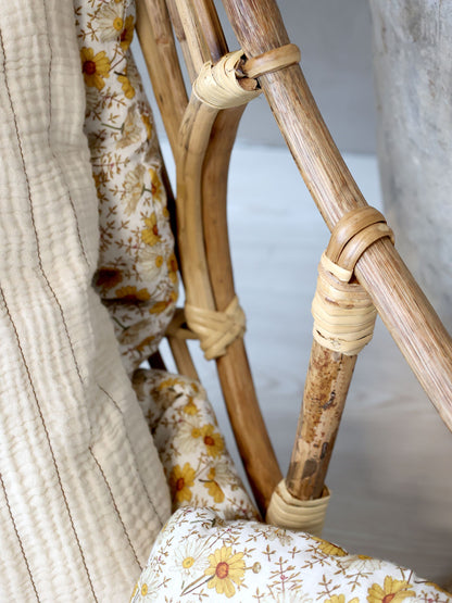 Chic Antique Stol Hängstol H117/L72/B72 cm natur