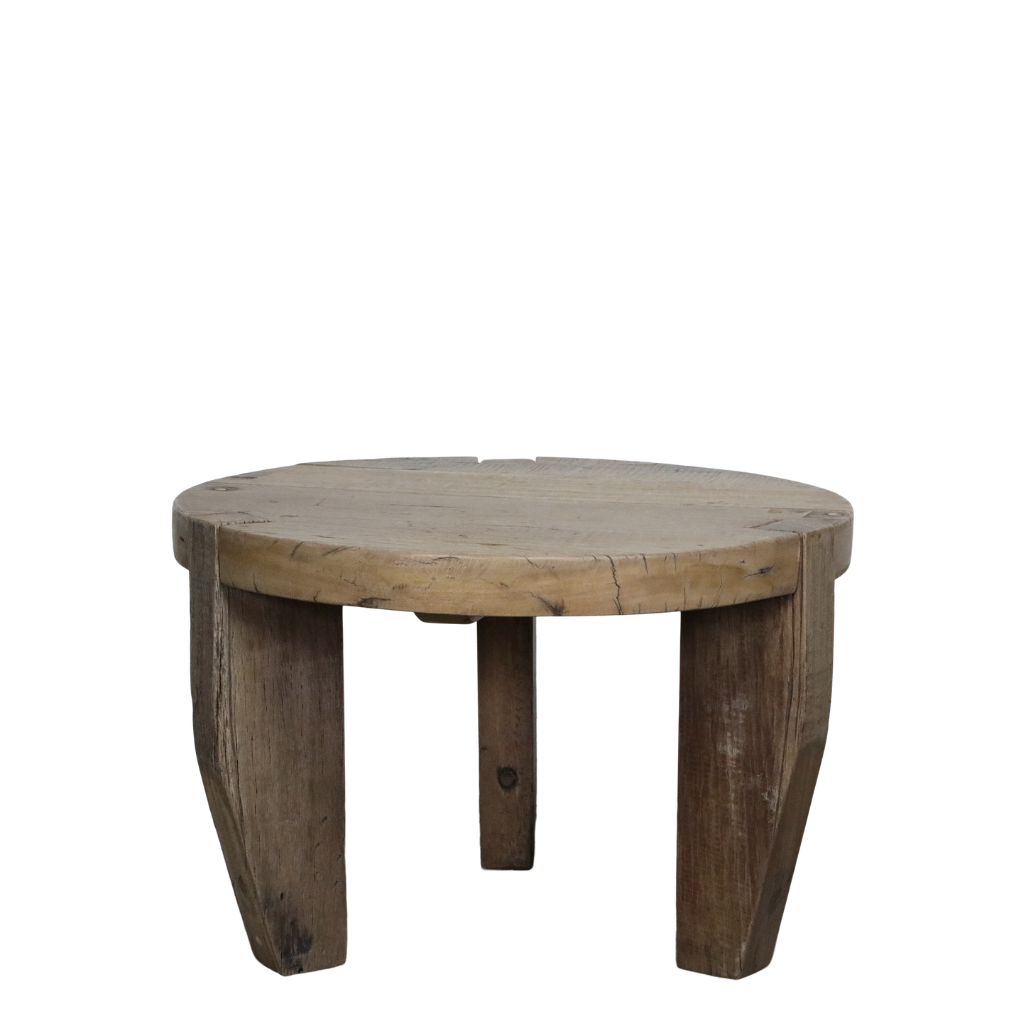 Chic Antique Återvunnet trä Soffbord H48/Ø72 cm natur