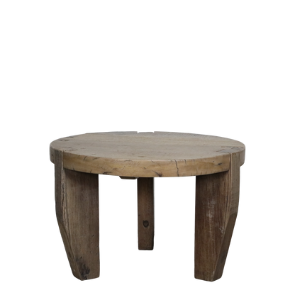 Chic Antique Återvunnet trä Soffbord H48/Ø72 cm natur