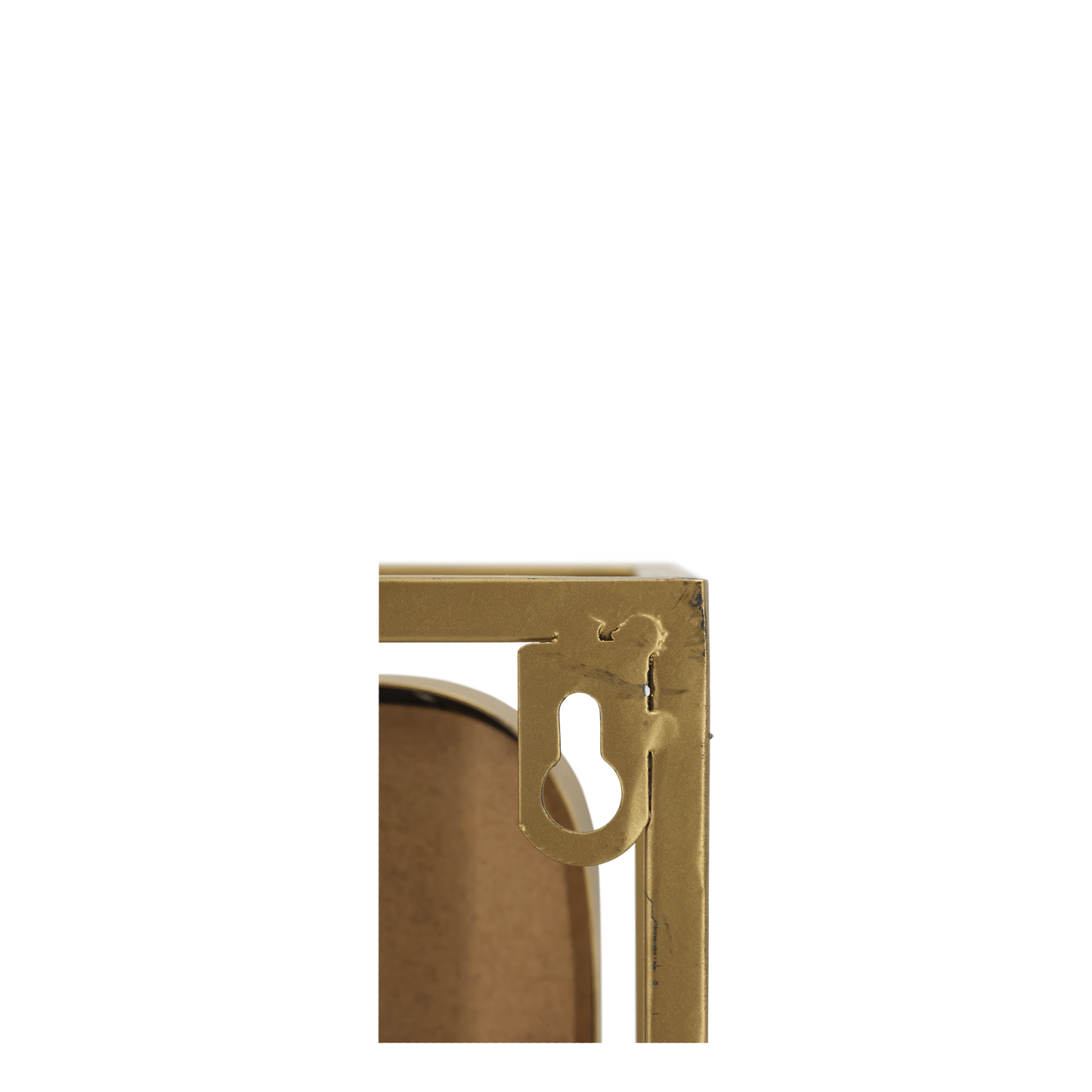 Vägghylla med spegel H53/L62/B12 cm natur