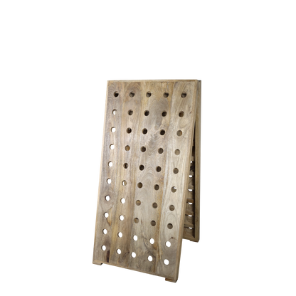 Vinställ H120/L60 cm natur