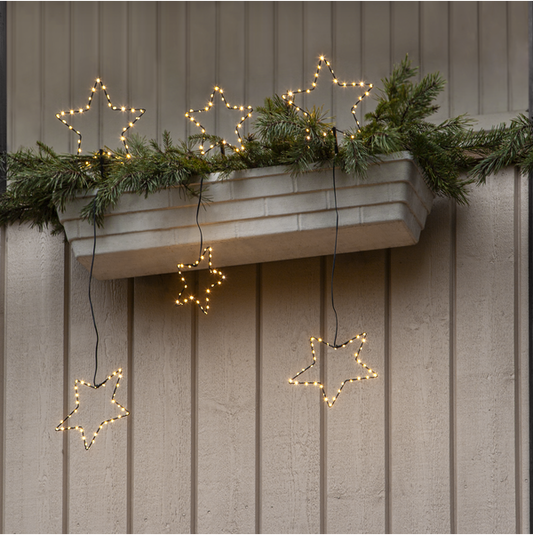 Juldekoration Utomhus Stjärnor 80x85 cm