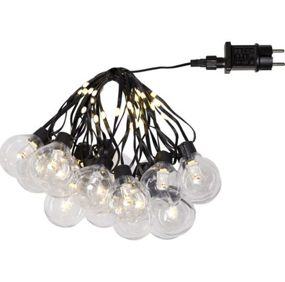 Trädgårdsbelysning ljusslinga med 8 olika blinkfunktioner 530cm