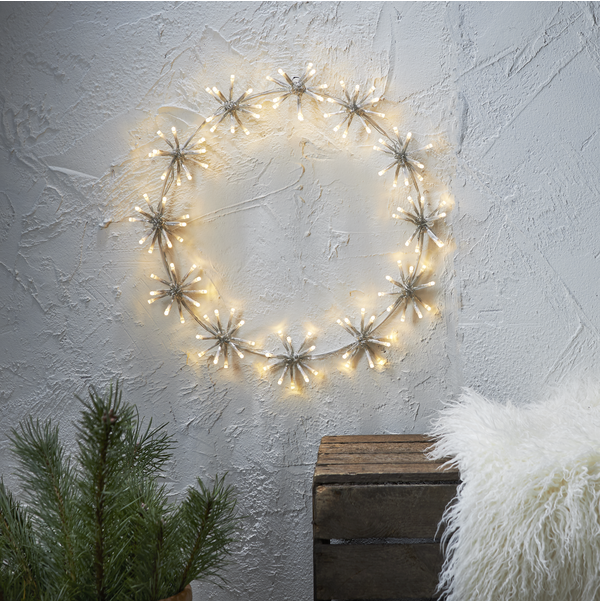 Juldekoration Utomhus Flower ring 50 cm