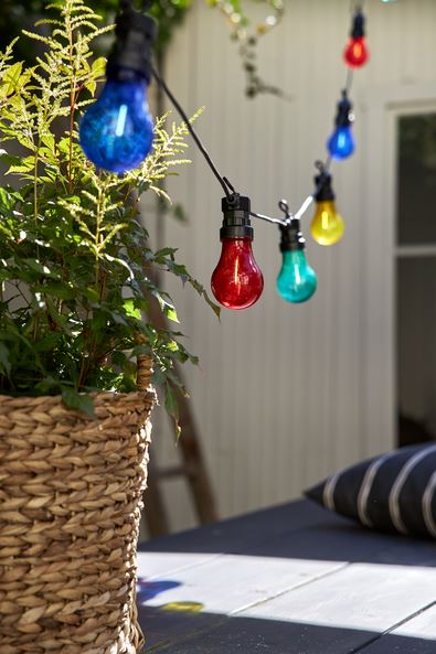 Trädgårdsbelysning ljusslinga Circus Filament Multi 405 cm