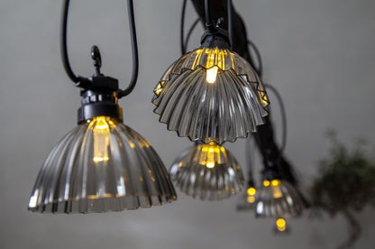 Trädgårdsbelysning ljusslinga Circus Shade 495 cm
