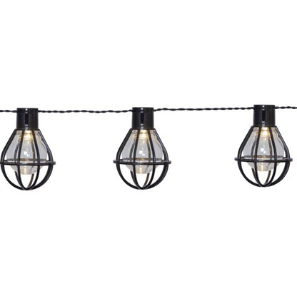 Trädgårdsbelysning ljusslinga Cage 280 cm
