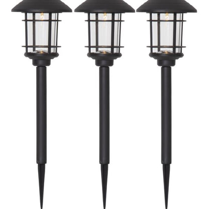 Trädgårdsbelysning DIV. Soldriven Solcellspollare Fride 3-pack