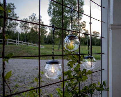 Trädgårdsbelysning DIV. Soldriven Solcellsdekoration Globe 3-pack