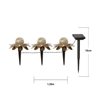 Trädgårdsbelysning DIV. Soldriven Lilly 3 p