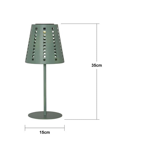Trädgårdsbelysning DIV. Soldriven Sola 35 cm Grön