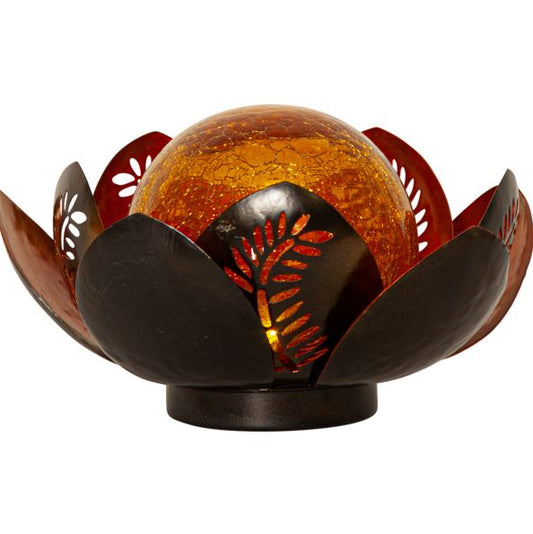 Trädgårdsbelysning DIV. Soldriven Lilly amber