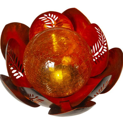 Trädgårdsbelysning DIV. Soldriven Lilly amber