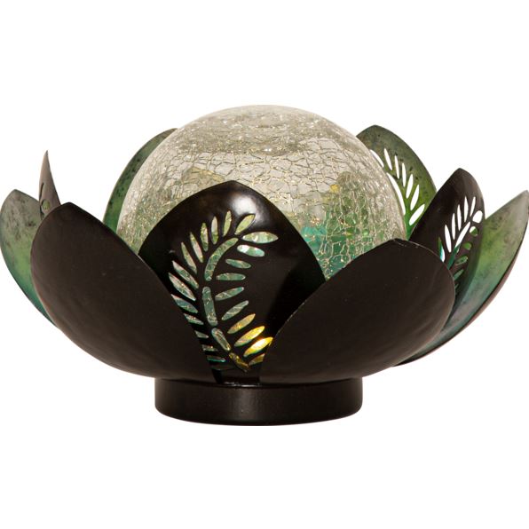 Trädgårdsbelysning DIV. Soldriven Lilly silver-blå