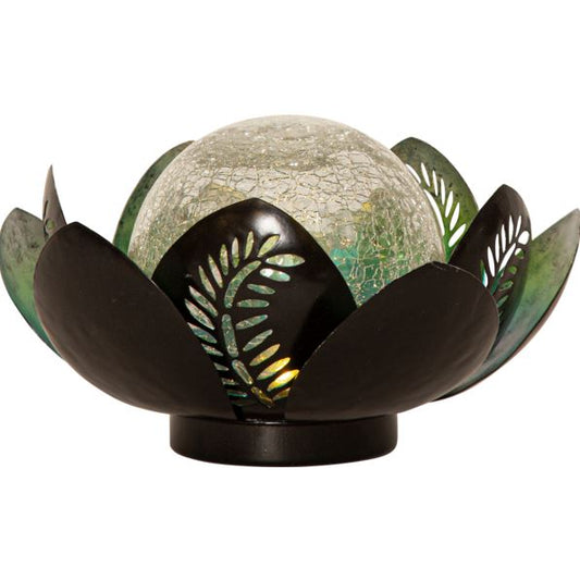 Trädgårdsbelysning DIV. Soldriven Lilly silver-blå