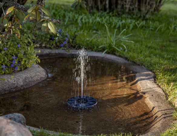 Trädgårdsbelysning DIV. Soldriven Fountain