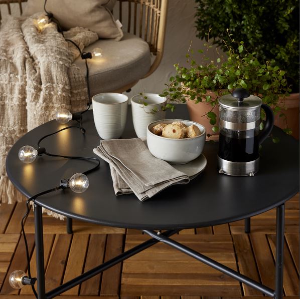 Trädgårdsbelysning DIV. Soldriven Solcellsslinga Globe Mini