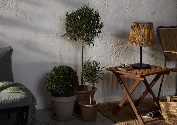 Trädgårdsbelysning DIV. Soldriven bordslampa Cesta