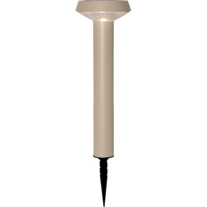 Trädgårdsbelysning DIV. Soldriven Solcellspollare Casa Beige