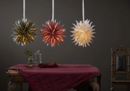 Adventsstjärna Pappersstjärna Dis 40 cm Röd