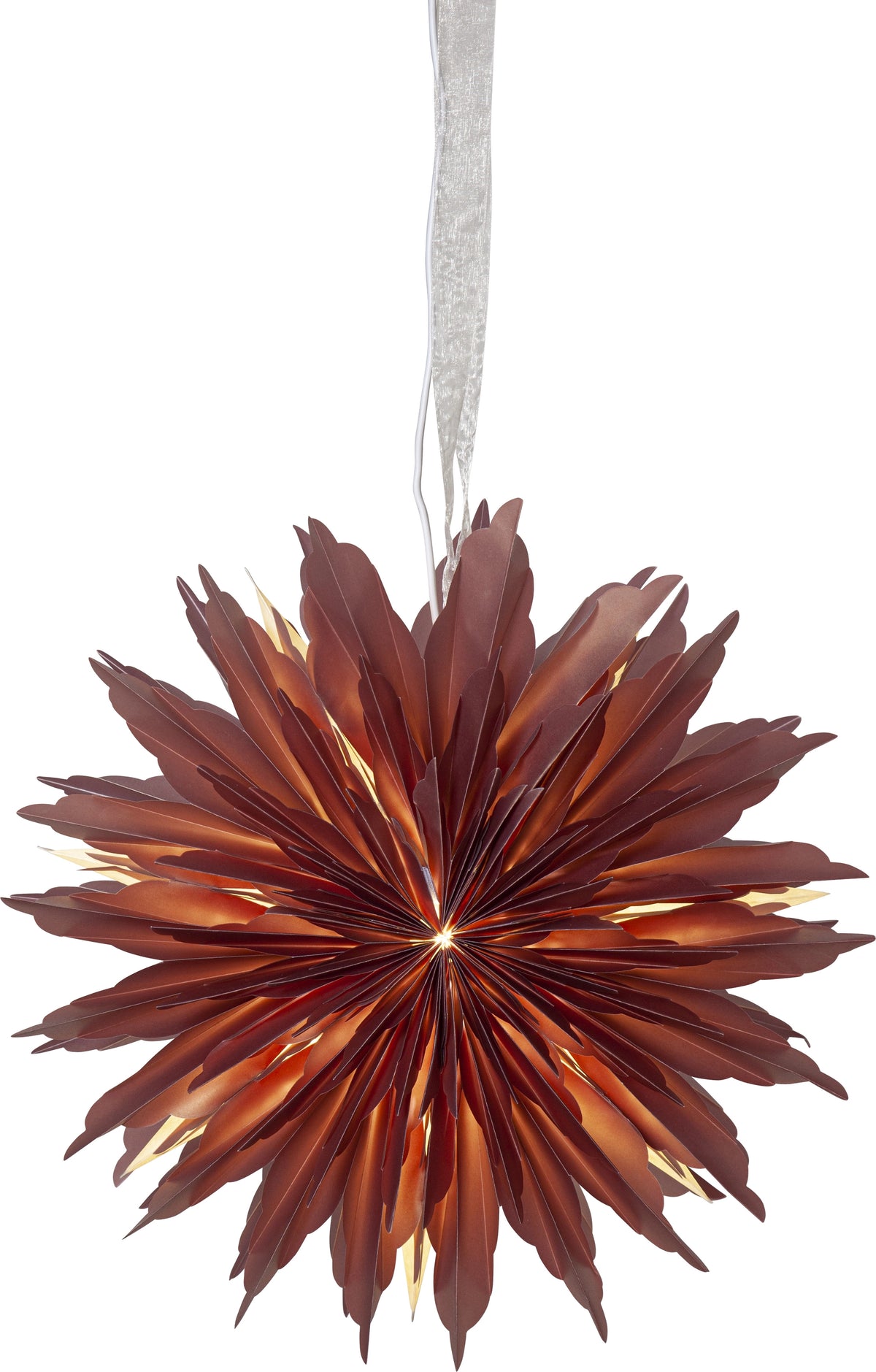 Adventsstjärna Pappersstjärna Dis 40 cm Röd
