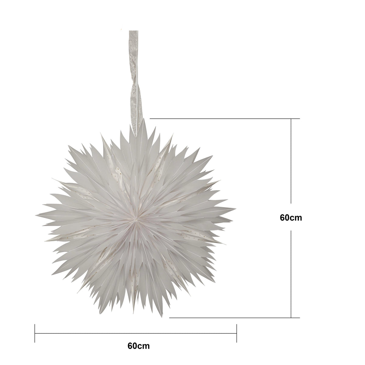 Adventsstjärna Pappersstjärna Dis 60 cm