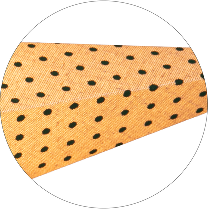 Adventsstjärna Pappersstjärna Cotton prickar 60 cm grön/beige