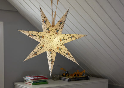 Adventsstjärna Pippi 60 cm
