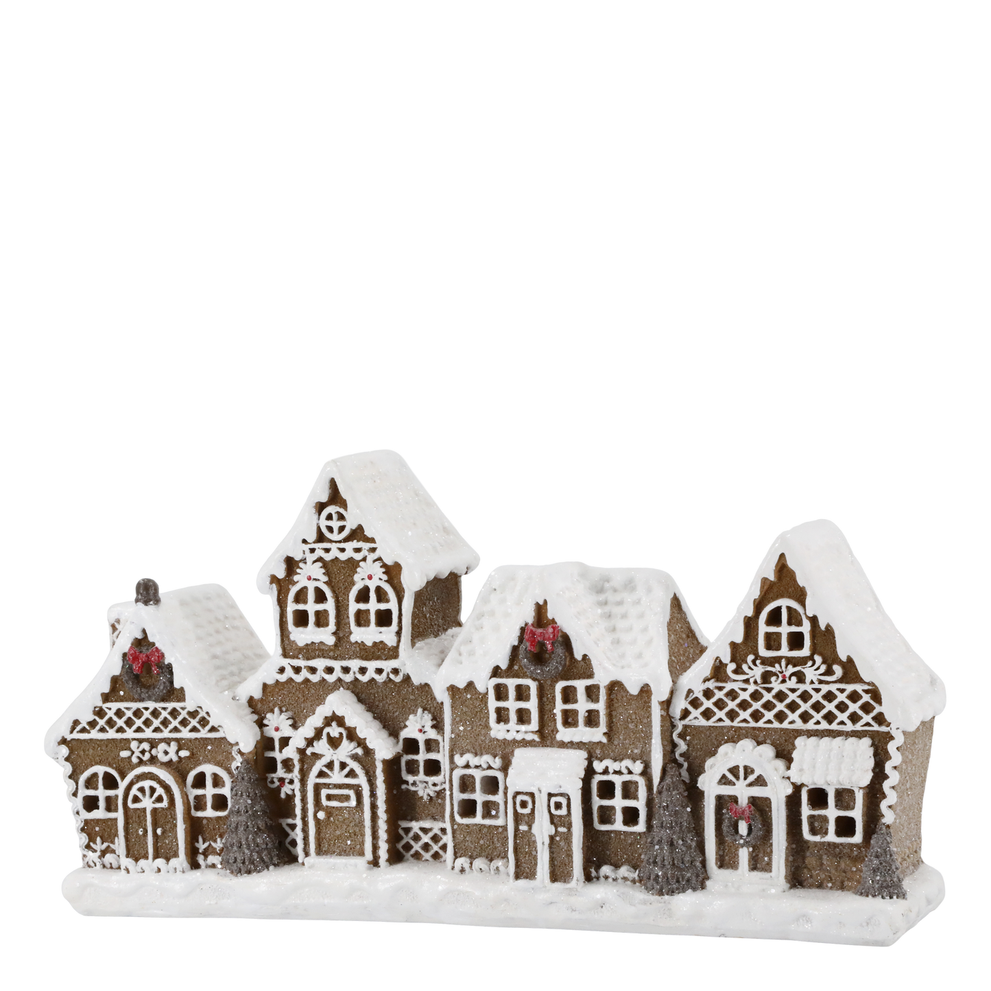 Belysning Jul Pepparkakshus Noël H12,5/L24,5/B6,5 cm
