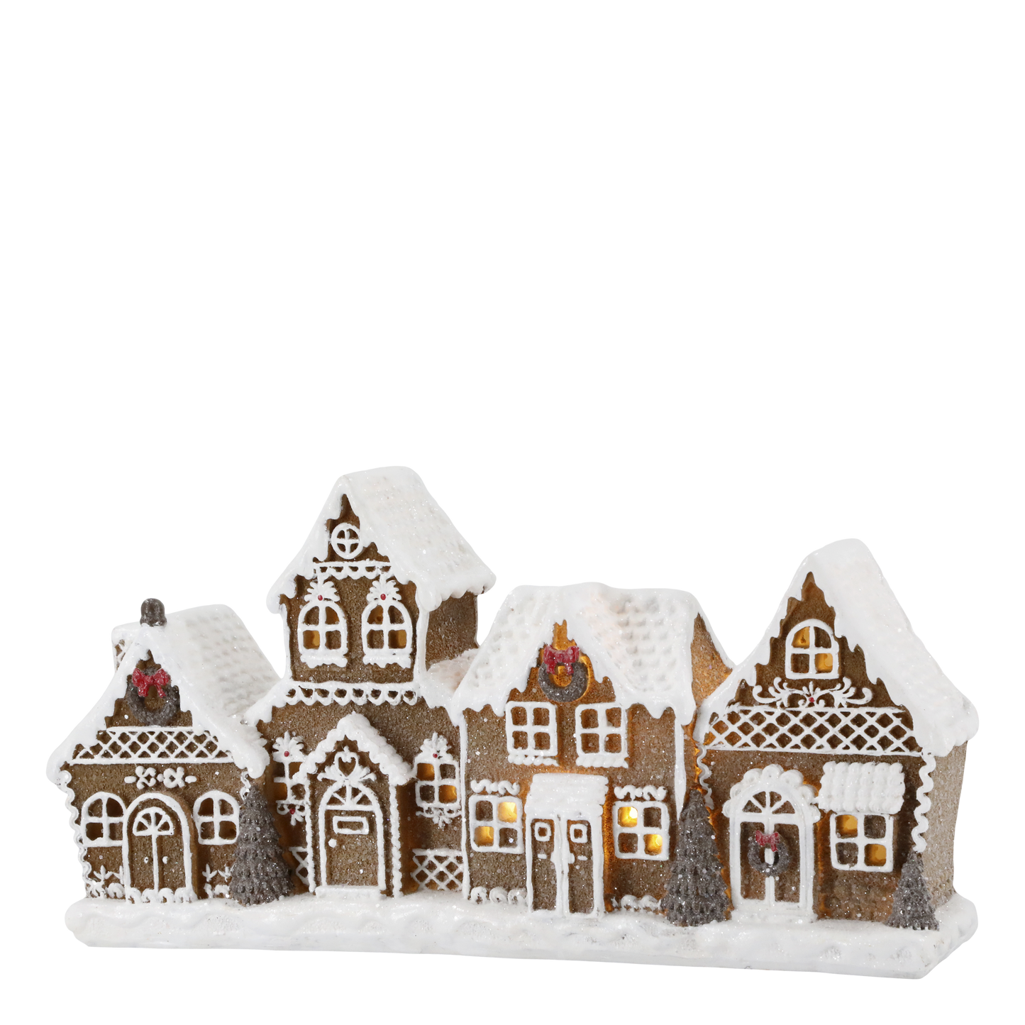Belysning Jul Pepparkakshus Noël H12,5/L24,5/B6,5 cm