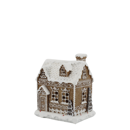 Belysning Jul Pepparkakshus Noël H17/L13/B11 cm