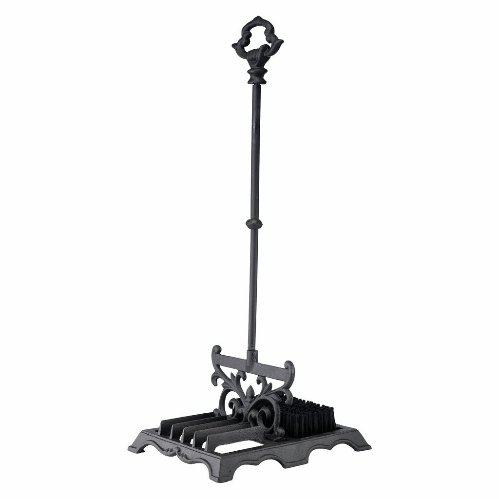 Hallmöbel Skoskrubbare Metall Svart 60,5 cm
