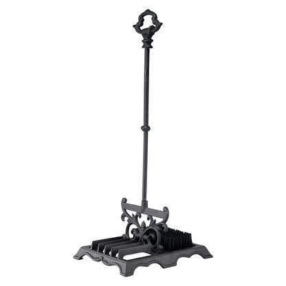 Hallmöbel Skoskrubbare Metall Svart 60,5 cm