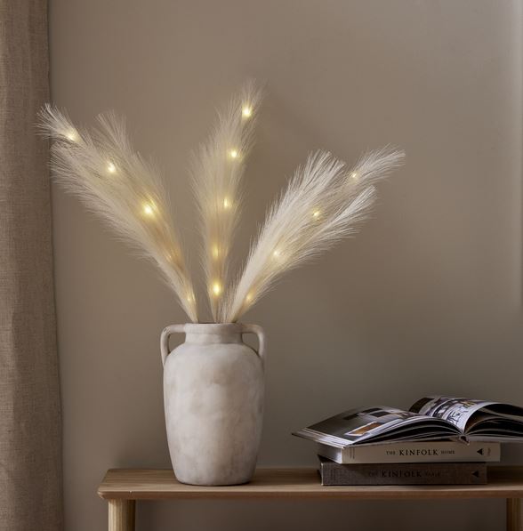 Div. belysning Dekorationskvist Plumes Off-white I lager April 2026