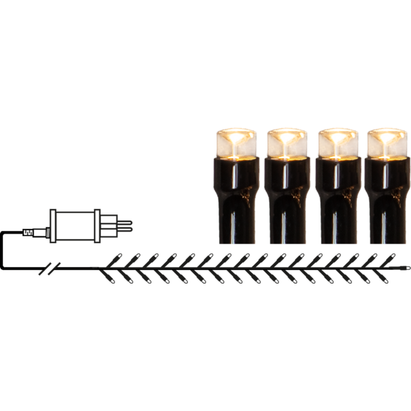 Juldekoration Utomhus Ljusslinga med 540 LED lampor 1080 cm