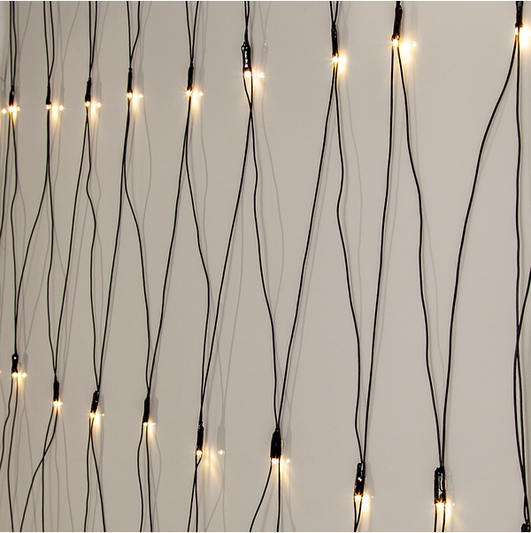 Juldekoration Utomhus Ljusnät Shiny Warm White 300x300 cm