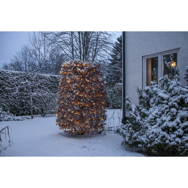 Juldekoration Utomhus Ljusnät Shiny Warm White 300x300 cm