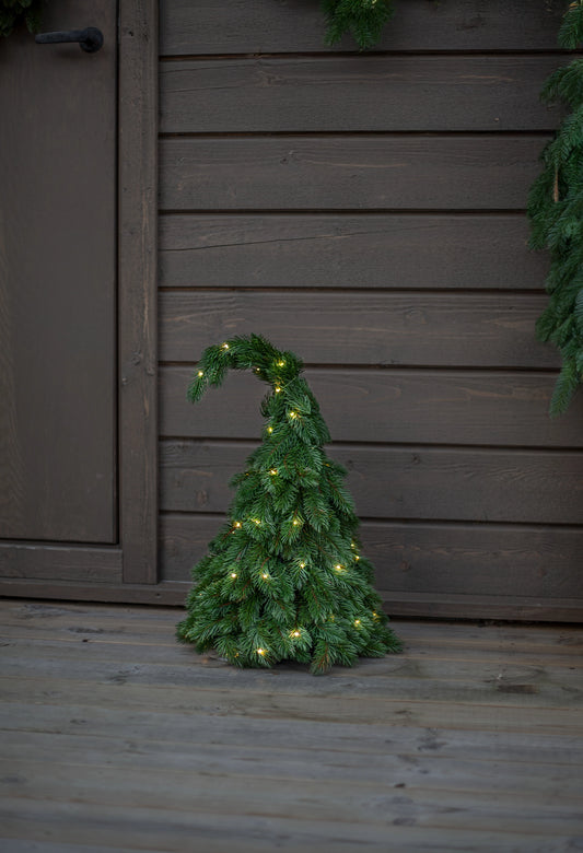 Juldekoration Utomhus Julius trapp-nisse LED 37x54 cm