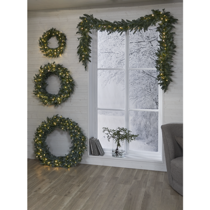 Juldekoration Utomhus Girland Greyland 300 cm