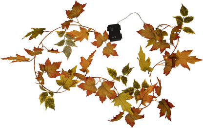 Batteridriven belysning Girland Autumn 180 cm
