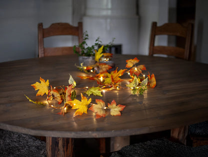 Batteridriven belysning Girland Autumn 180 cm