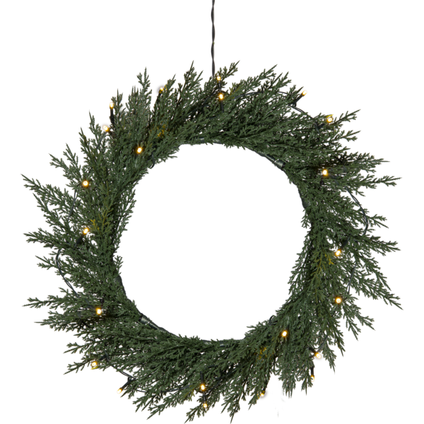 Juldekoration Utomhus Krans Thuja 40 cm